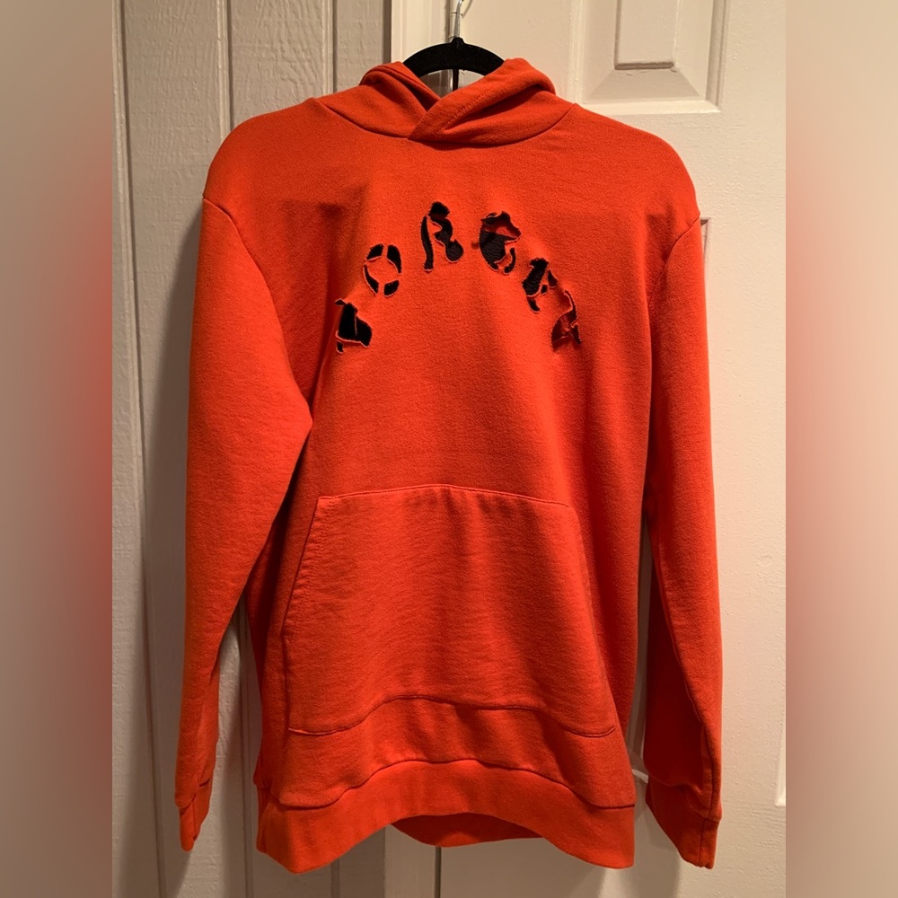 Orange “Forget The Past” Hoodie